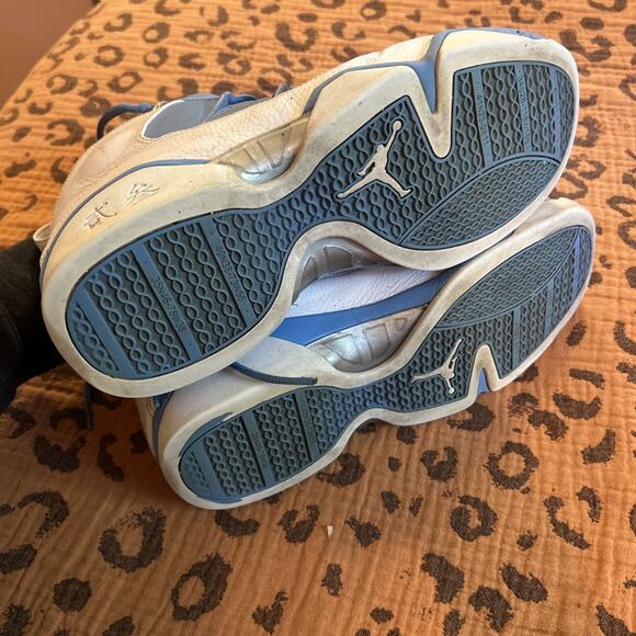 Air Jordan Nine Point Five Mens Size 12 University Blue Basketball Shoes Varsity - Picture 7 of 8